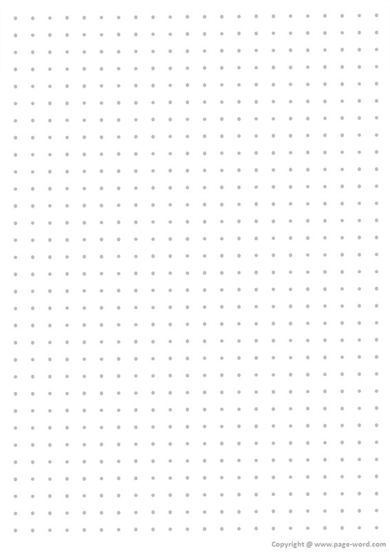 Feuille pointillée pdf gratuit à télécharger